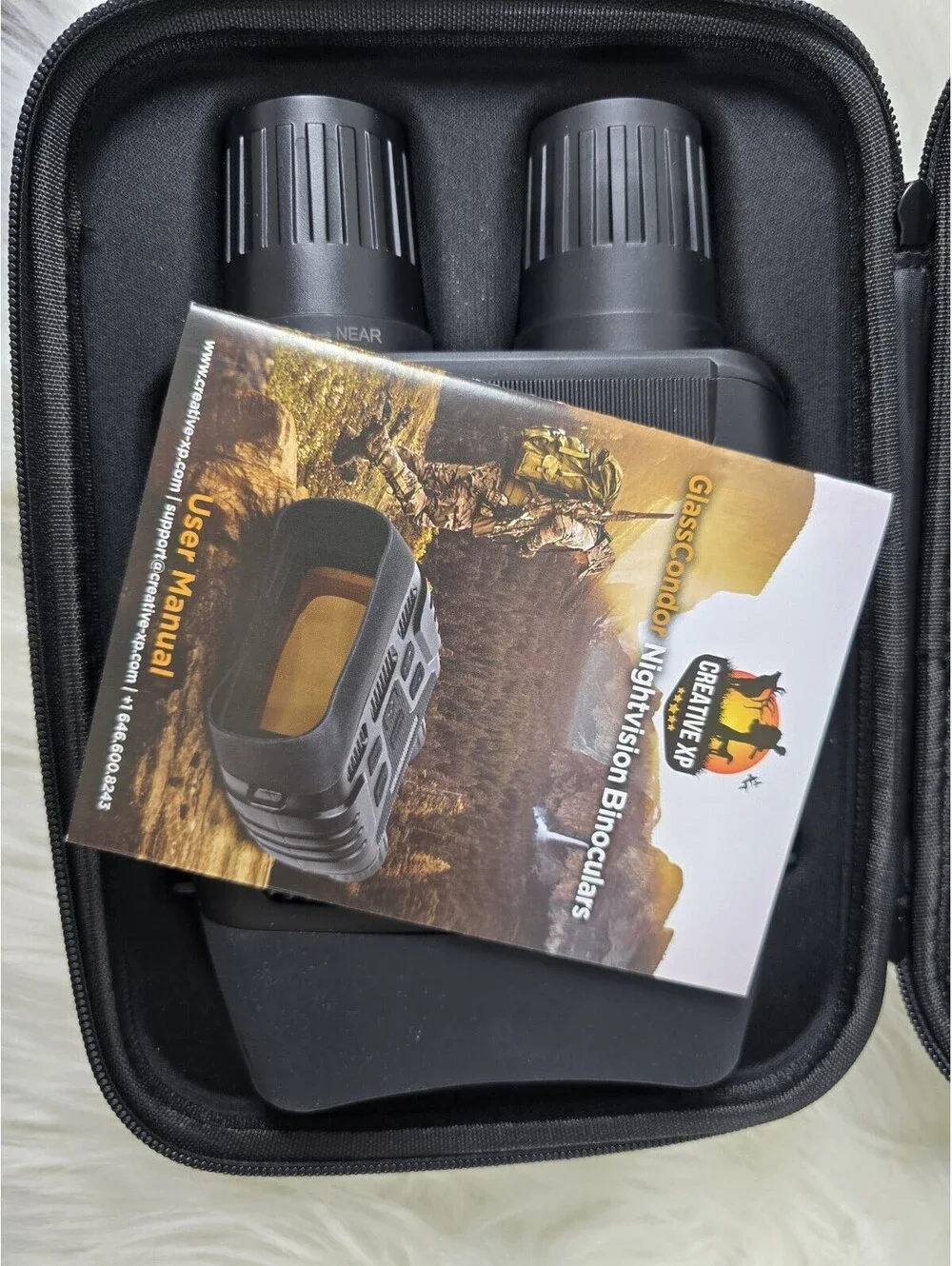 Creative XP Night Vision Binoculars with Case and Accessories  New